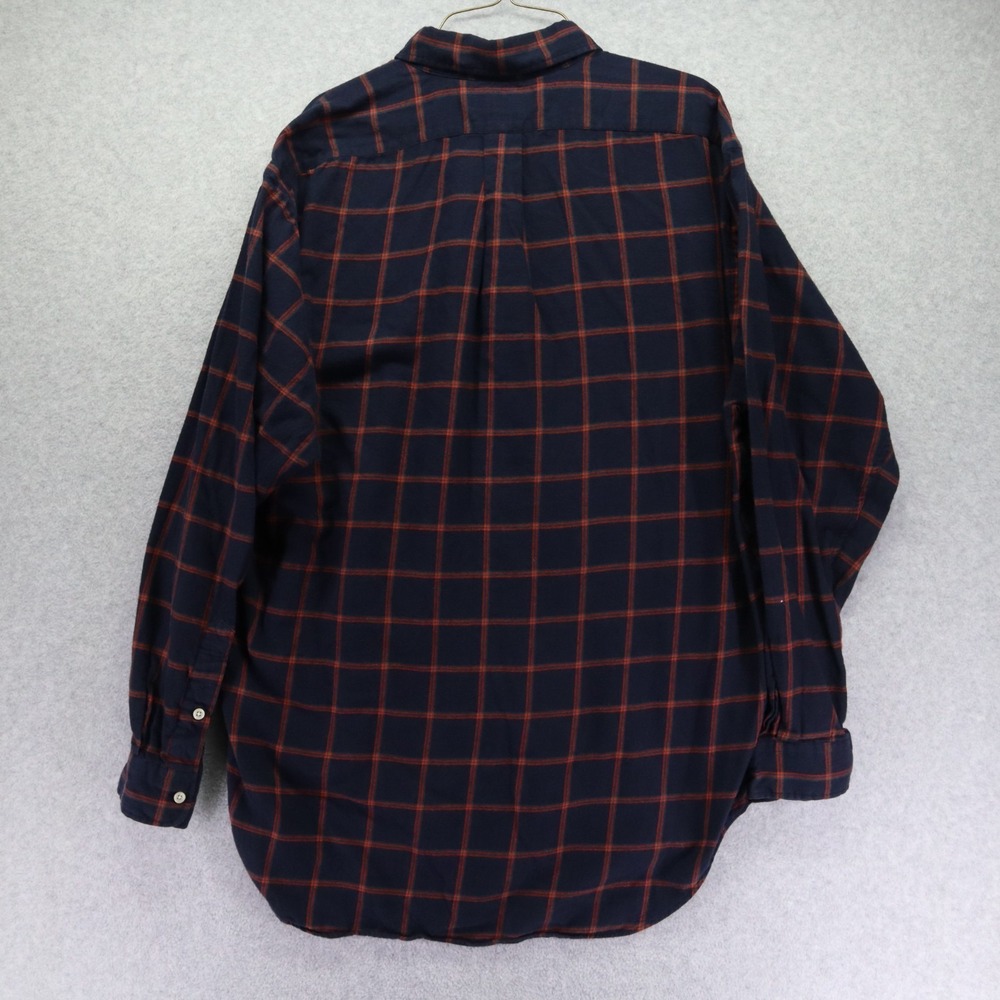 Ralph Lauren Shirt Mens Large Blaire Casual Button Up Blue Plaid Long Sleeve - Picture 8 of 8